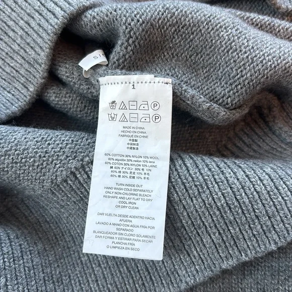 Michael Kors Grey Turtle Neck Sweater - Picture 5 of 6
